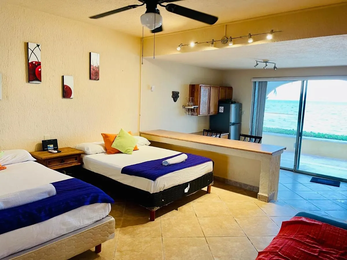 Punta Me Beautiful Apartment Beach Front In The Hotel & Waterpark Cancun Mexico
