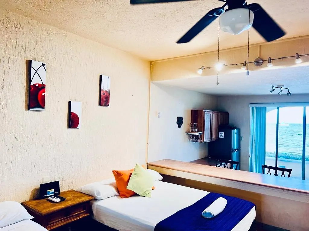 Punta Me Beautiful Apartment Beach Front In The Hotel & Waterpark Cancun