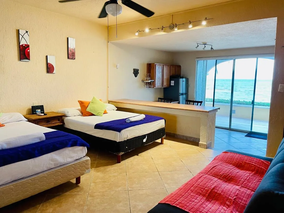 Punta Me Beautiful Apartment Beach Front In The Hotel & Waterpark Cancun