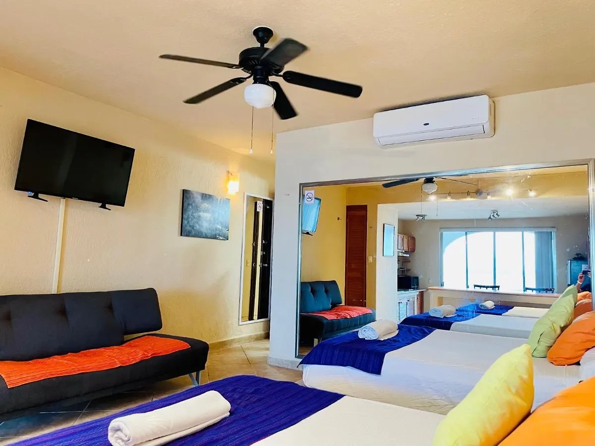 Punta Me Beautiful Apartment Beach Front In The Hotel & Waterpark Cancún