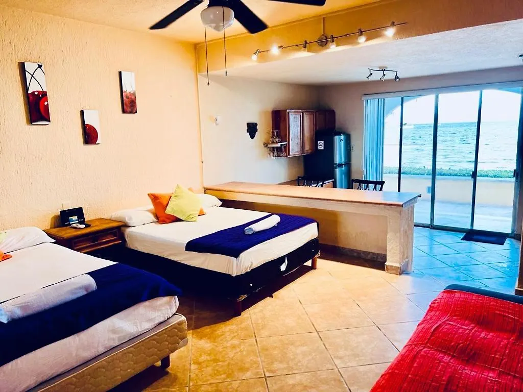 קנקון Punta Me Beautiful Apartment Beach Front In The Hotel & Waterpark 0*,