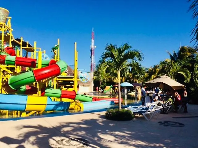 קנקון Punta Me Beautiful Apartment Beach Front In The Hotel & Waterpark