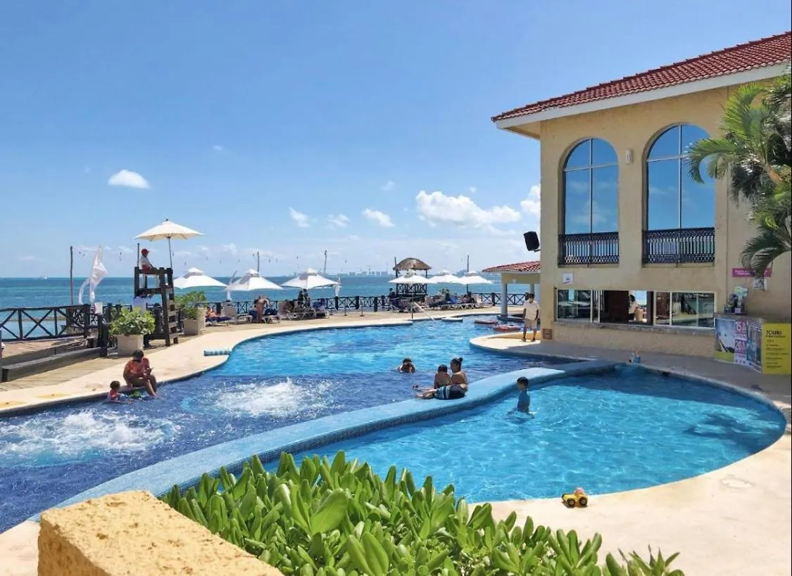 קנקון Punta Me Beautiful Apartment Beach Front In The Hotel & Waterpark מקסיקו